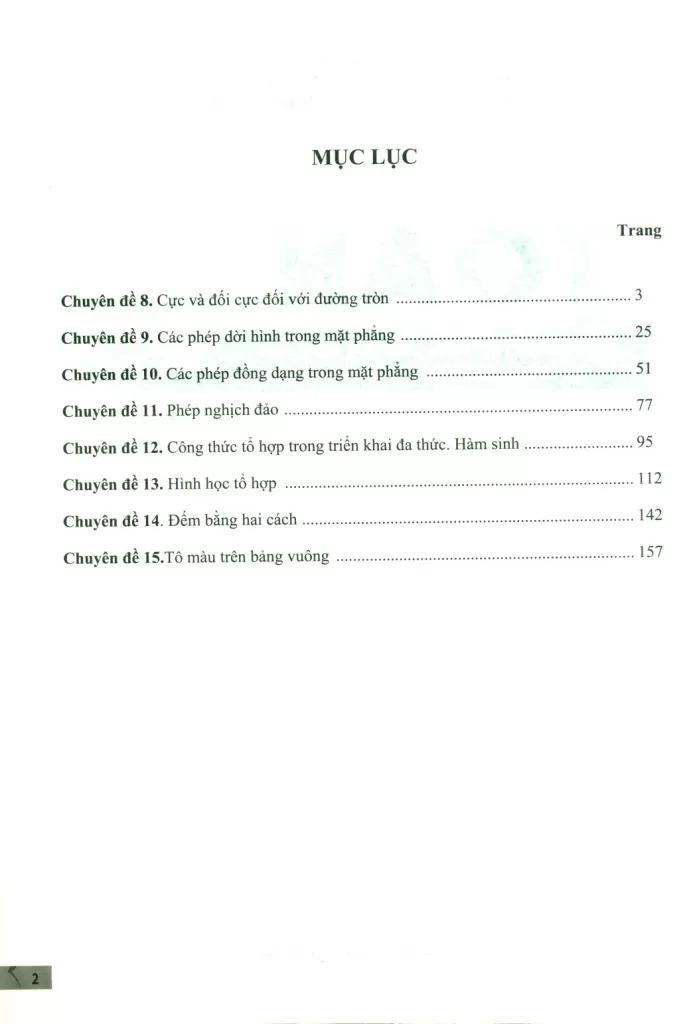 TOÁN 11 - TẬP HAI (Theo chương trình giáo dục nâng cao trong trường THPT chuyên)